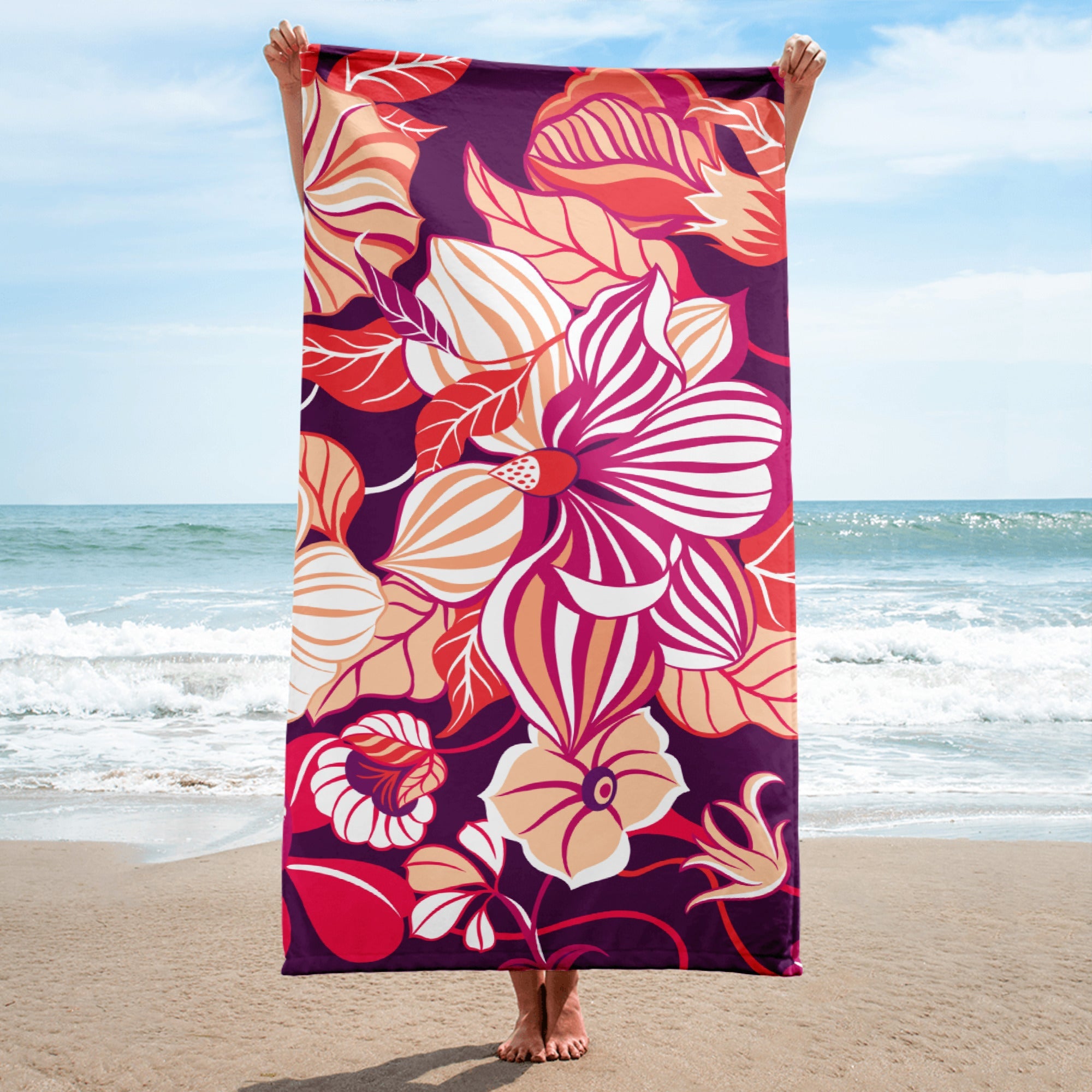 How Many Beach Towels Do You Need? One Colorful, Versatile Towel Is All It Takes