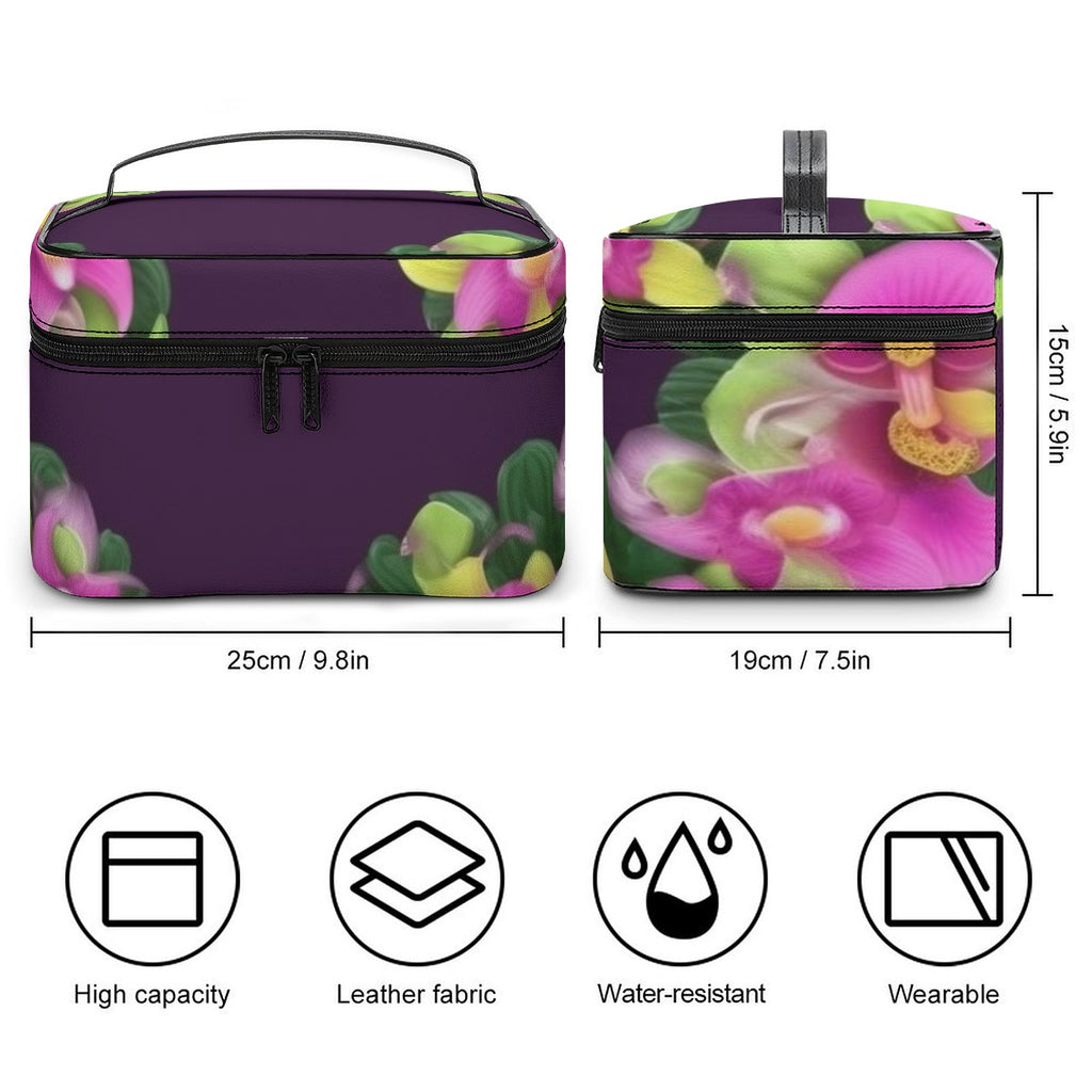 Floral Everyday Essentials Large Capacity Toiletry Bag