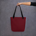 Checkered Tote Bag